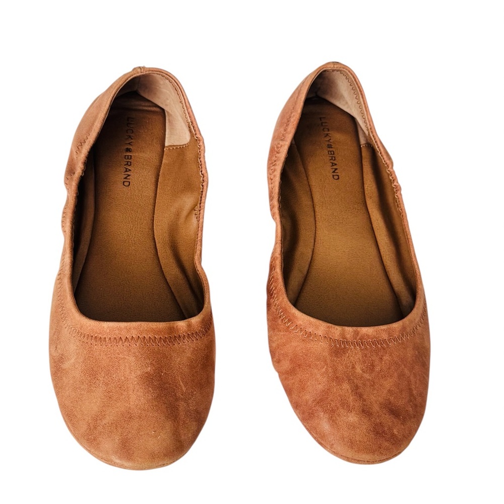 Lucky Brand Women's‎ Tan Flats